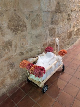 Carrito decoración boda/Vagón bebé