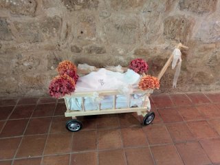 Carrito decoración boda/Vagón bebé