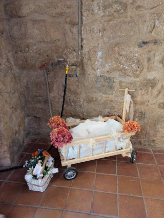 Carrito decoración boda/Vagón bebé