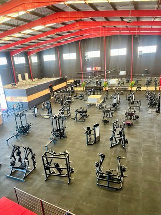 Suelo de caucho para gimnasios