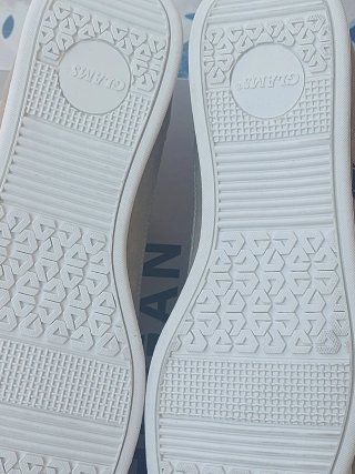 Sneakers GLAMS beige/bianche tg.41