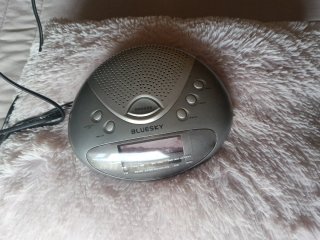 Radio Despertador Bluesky Gris