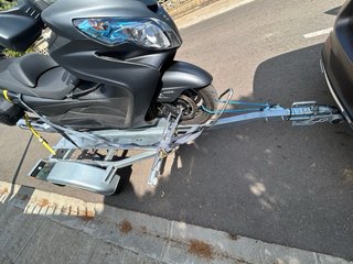 Remolque para motos de hasta 350kg