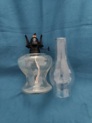 Lámpara de aceite de vidrio
