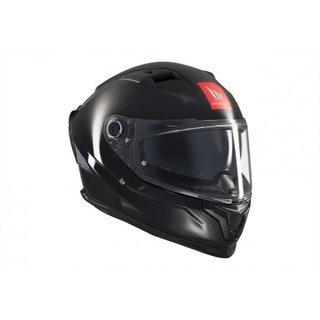 Casco MT Braker SV Solid A1 Negro Brillo