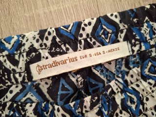 Pantalón ancho estampado