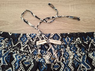 Pantalón ancho estampado