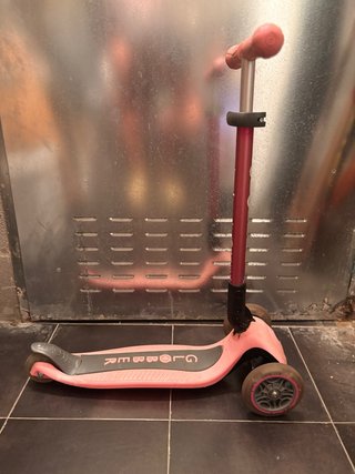 Patinete Globber 3 ruedas rosa