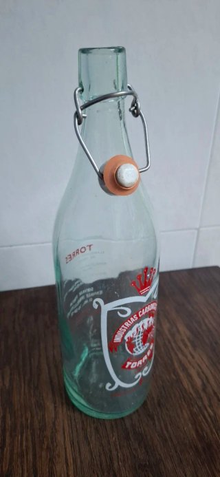 BOTELLA GASEOSA SERIGRAFIADA"TORRES"