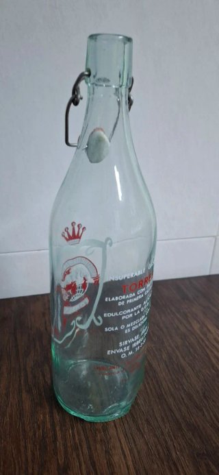 BOTELLA GASEOSA SERIGRAFIADA"TORRES"