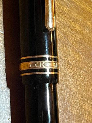 Penne stilografiche Montblanc e Parker + Inchiostro Blu