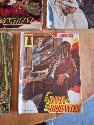 Novelas antiguas de quiosco serie El Encapuchado