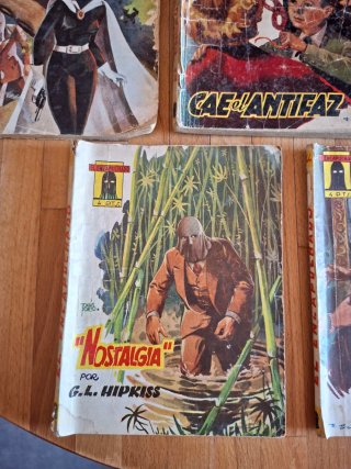 Novelas antiguas de quiosco serie El Encapuchado