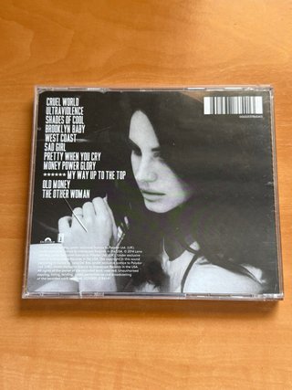 CD Lana Del Rey Ultraviolence