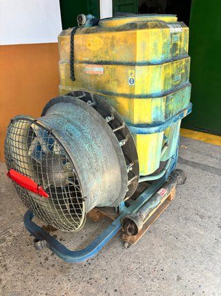 Atomizador 300L Turbina por Transmisión