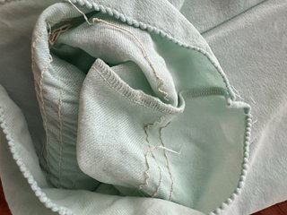 Camicia da notte vintage verde
