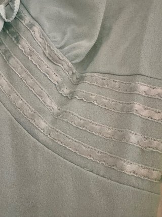 Camicia da notte vintage verde
