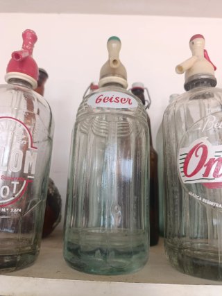 Lote 5 Sifones Antiguos Variados