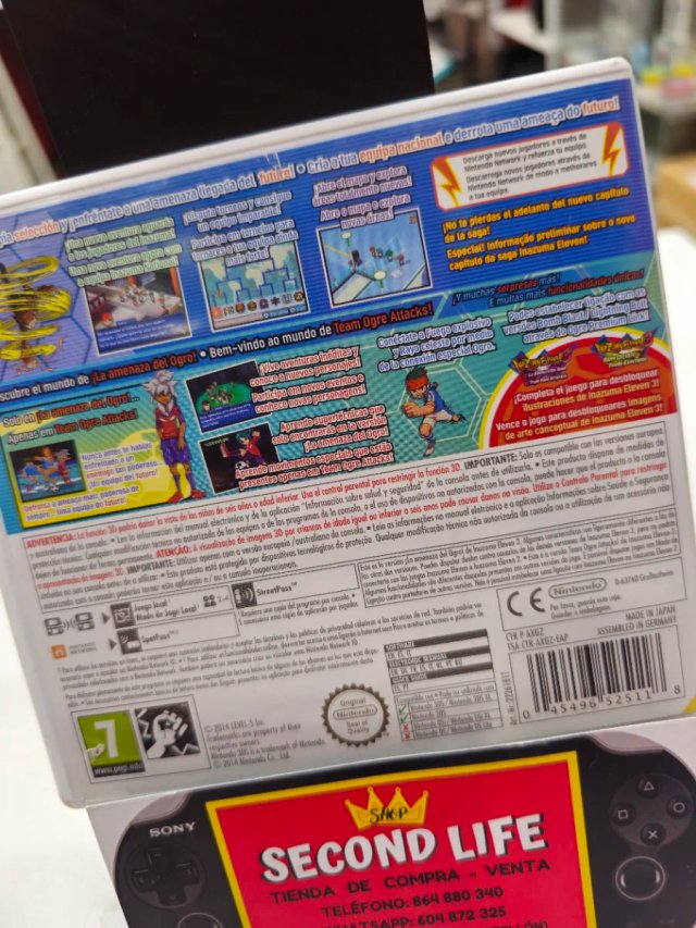 Inazuma Eleven 3: La Amenaza del Ogro 3DS