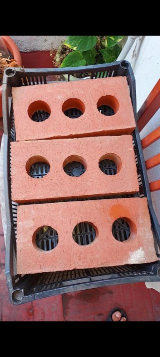 Lote de Ladrillos Naranja