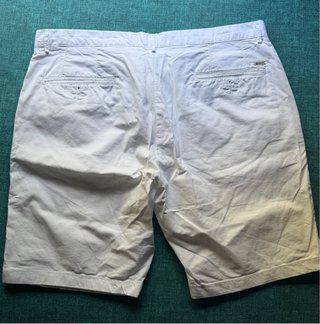 Pantalón corto Cortefiel blanco hombre