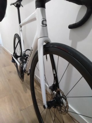 Bicicleta de carretera Cannondale super six evo