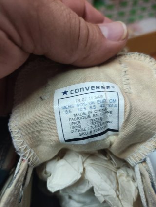 Converse All Star Madras Patchwork Talla 42