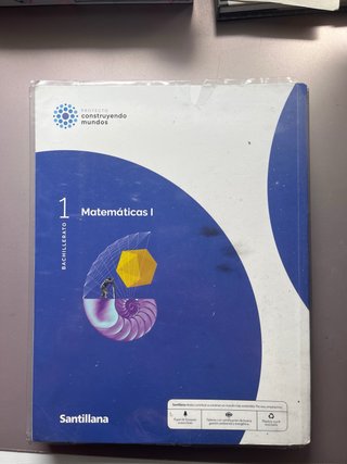 Matemáticas I 1 Bachillerato