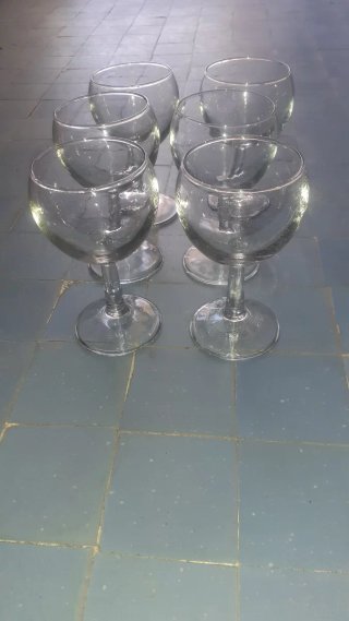 6 Copas de Cristal