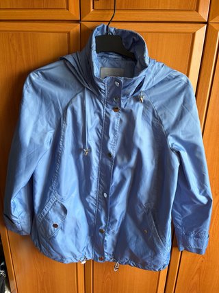 Chubasquero azul talla única