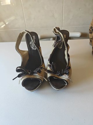 Sandalias de Tacón Alto con Plataforma