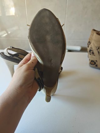 Sandalias de Tacón Alto con Plataforma
