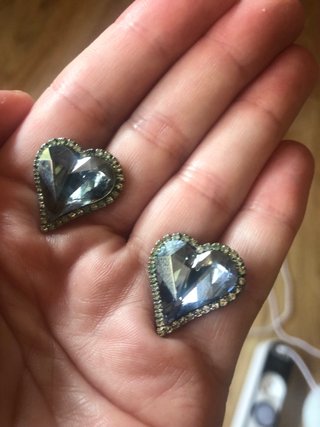 Pendientes Corazón Cristal