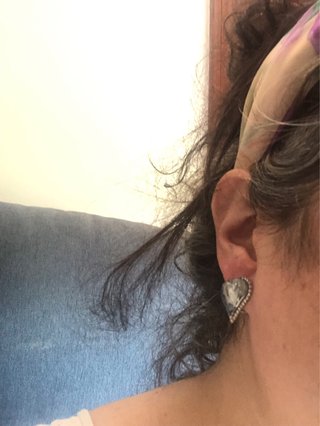 Pendientes Corazón Cristal