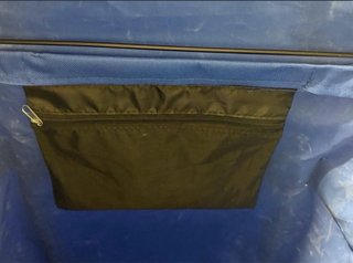 Carrito de compra Bastilipo azul