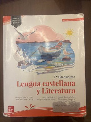 Lengua castellana y literatura 1o Bachillerato