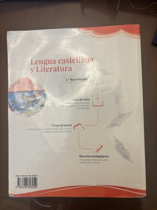 Lengua castellana y literatura 1o Bachillerato