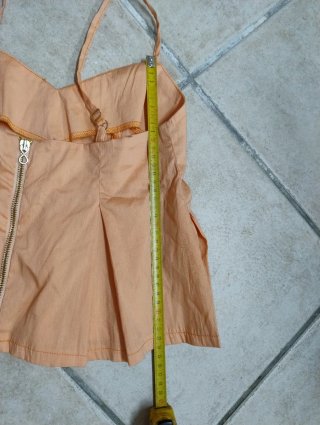 Top Queguapa Pesca Peplo Taglia XS