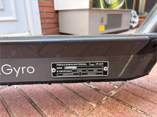 Smartgyro K2 con placa homologado DGT