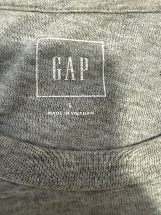 Camiseta Gap 1969 Gris Talla L