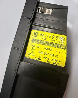 Climatizador Automático BMW Serie 3 E46 Pre-Lci