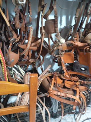 Arneses para caballos de cuero
