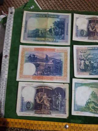 Billetes República Española Varios Valores