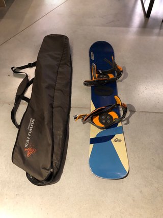 Tabla de Snowboard Oxygen y funda salomon