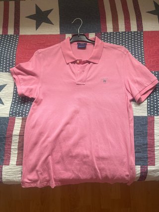 Polo Rosa Gant Talla M