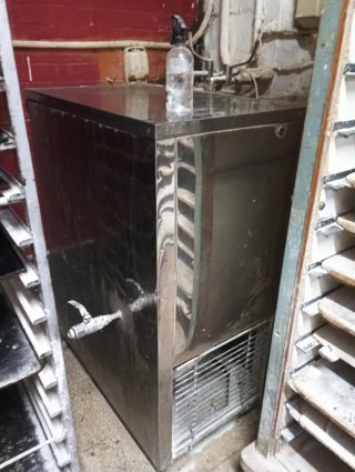 Enfriador de agua panadería