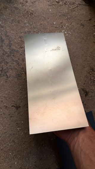 Llana curvada acero inoxidable