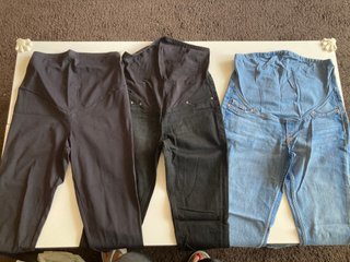 Ropa premamá y lactancia (negro, gris, rojo)