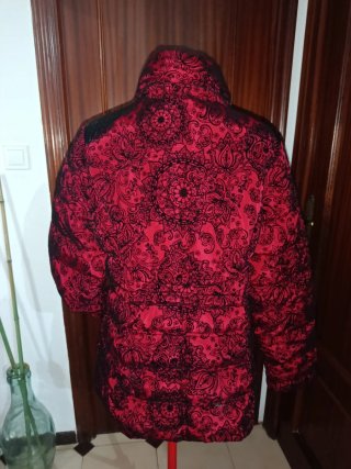 Chaqueta plumas Koroshi Estampada