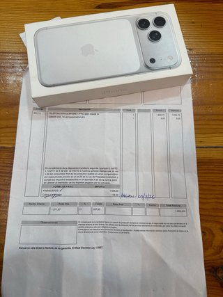 iPhone 17 Pro Max Plata